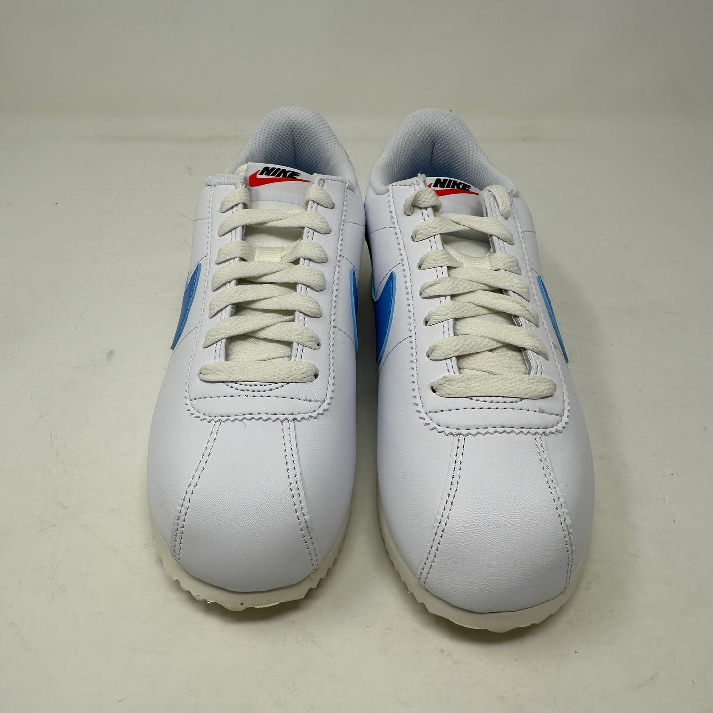 Size 6W- Nike Cortez “White University Blue Sail” 2023 W/Box - DN1791-102
