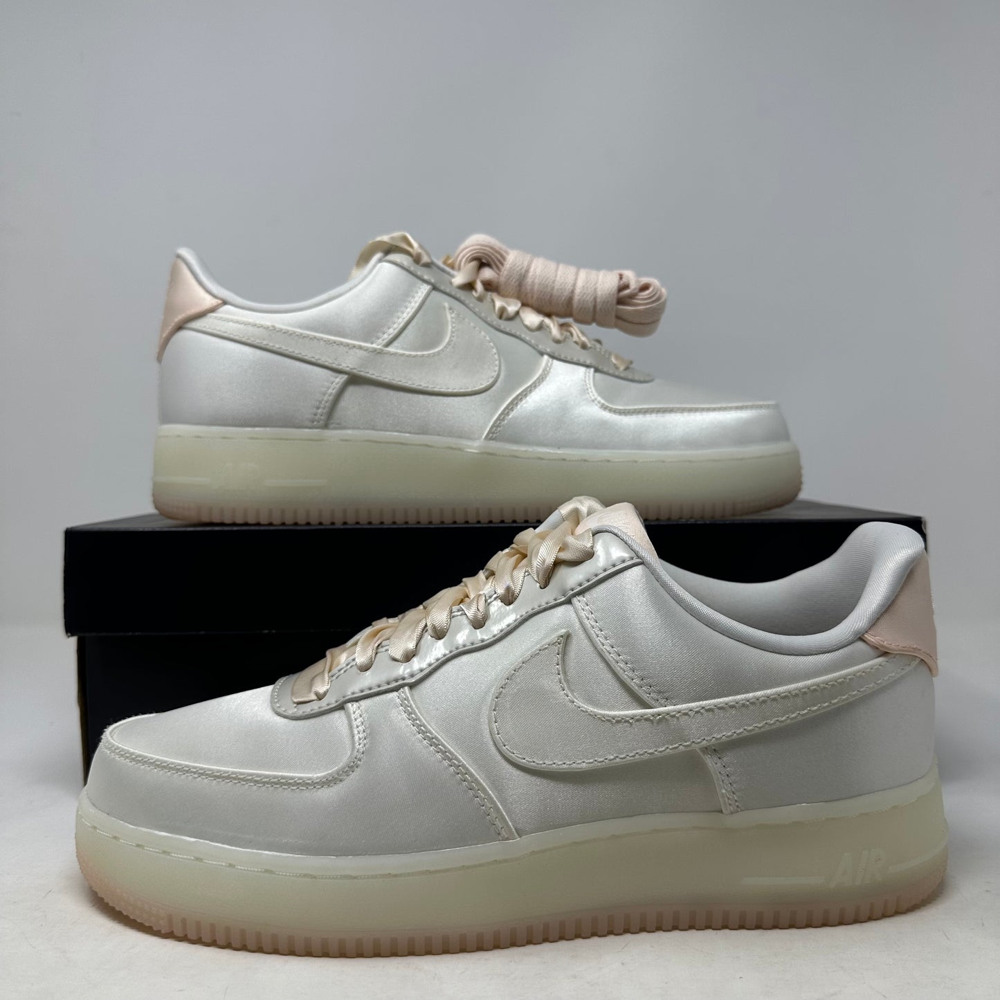 Size 7.5W - Women's Nike Air Force 1 '07 LV8 "Sail Barely Orange" 2024 W/Box - HQ3762-133