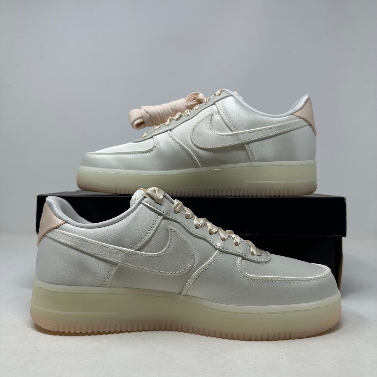 Size 7.5W - Women's Nike Air Force 1 '07 LV8 "Sail Barely Orange" 2024 W/Box - HQ3762-133