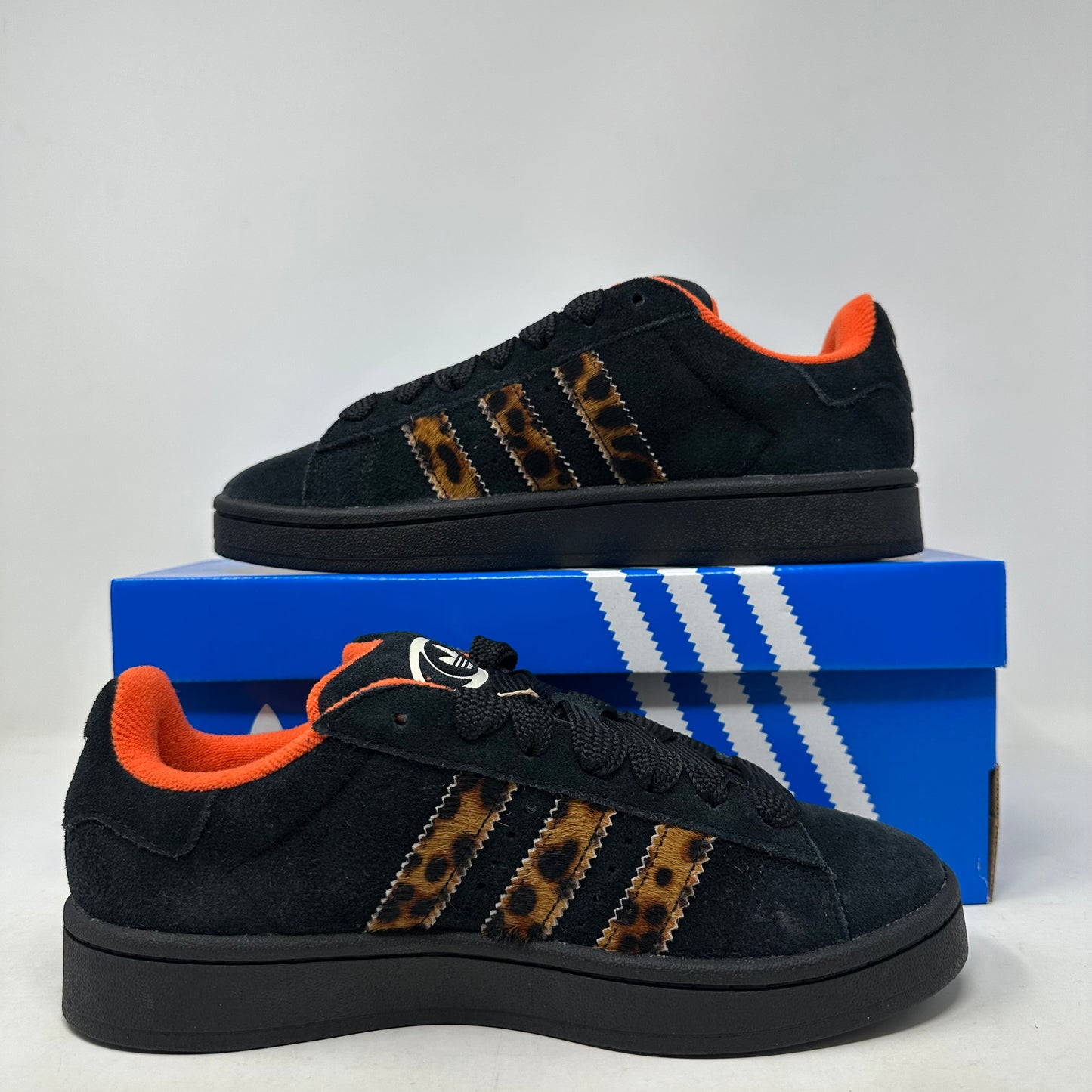 Size 8.5W - Women's Adidas Campus 00s 'Leopard Stripes" 2025 W/Box - JH9767