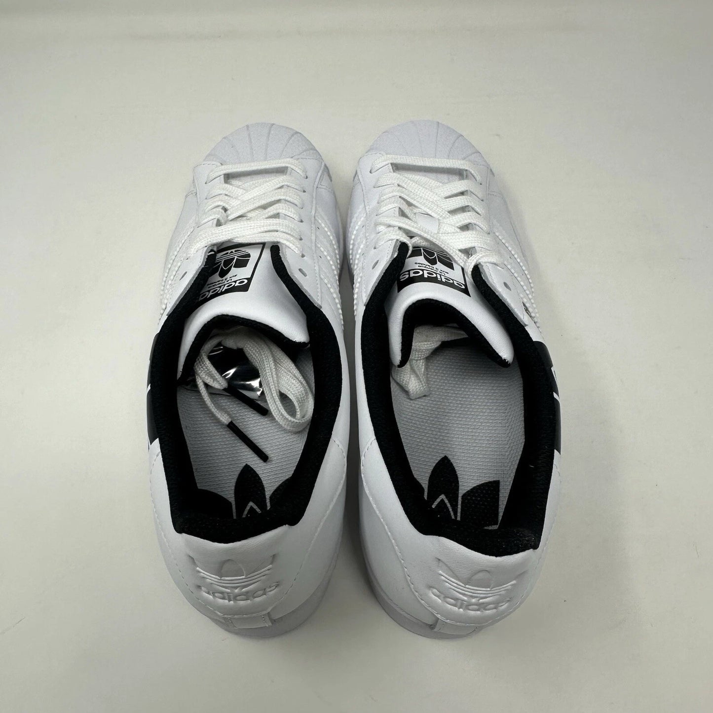 Size 8- Adidas Superstar “White Black Trefoil” 2020 W/Box - FY2824