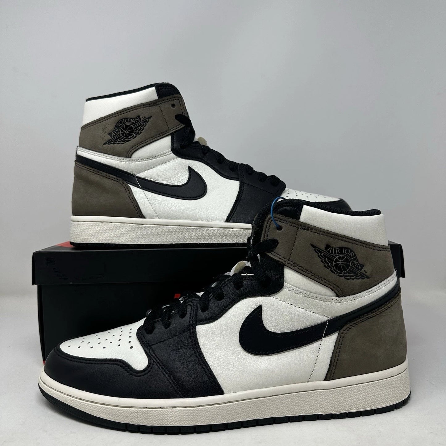 Size 12- Air Jordan 1 Retro High OG “Dark Mocha” 2020 W/Box - 555088-105