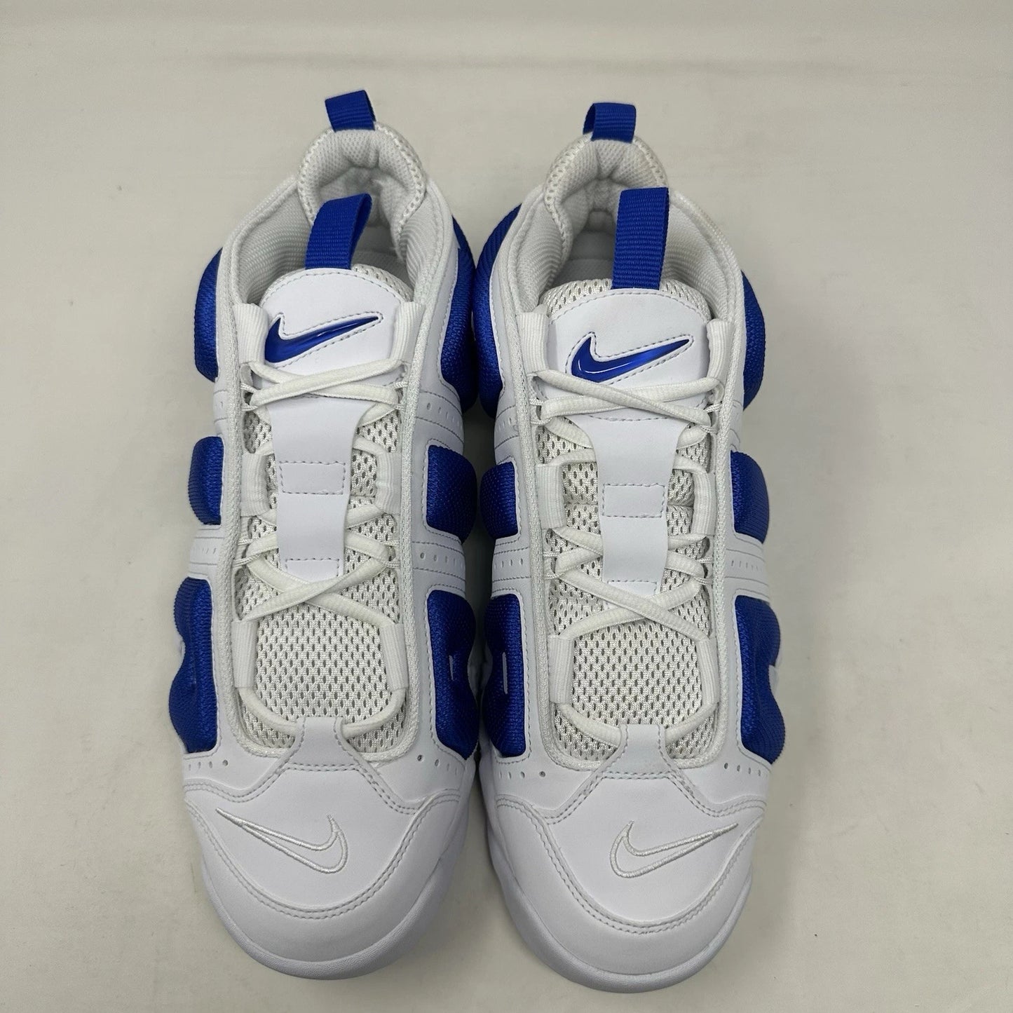 Size 13- Nike Air More Uptempo Low “White Hyper Royal” 2024 W/Box - FZ3055-101