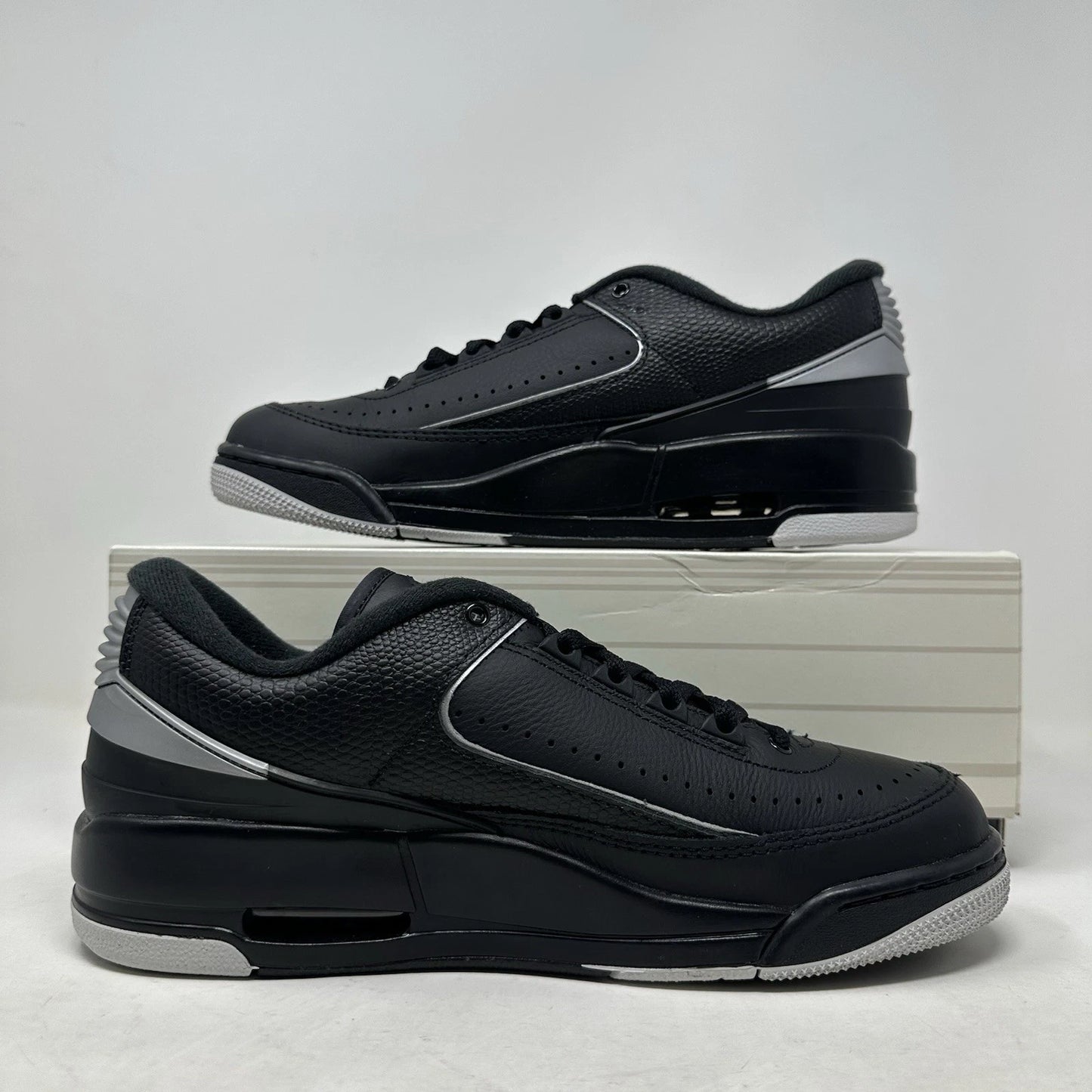 Size 9 - Air Jordan 2/3 “Black Metallic Silver” 2024 W/Box - FD0383-001
