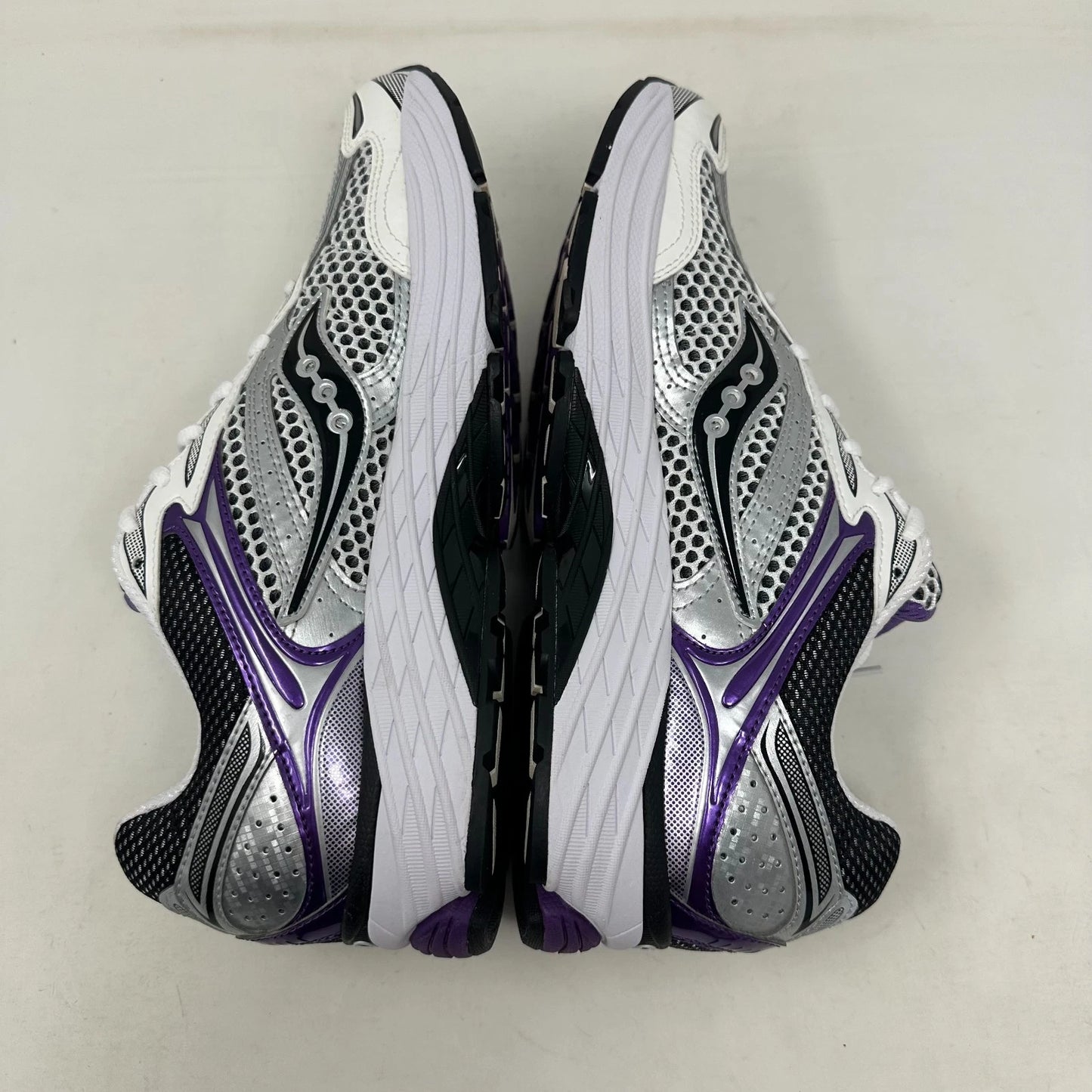Size 11.5 - Saucony ProGrid Omni 9 "White Black Silver Purple" 2025 W/Box - S70739-10
