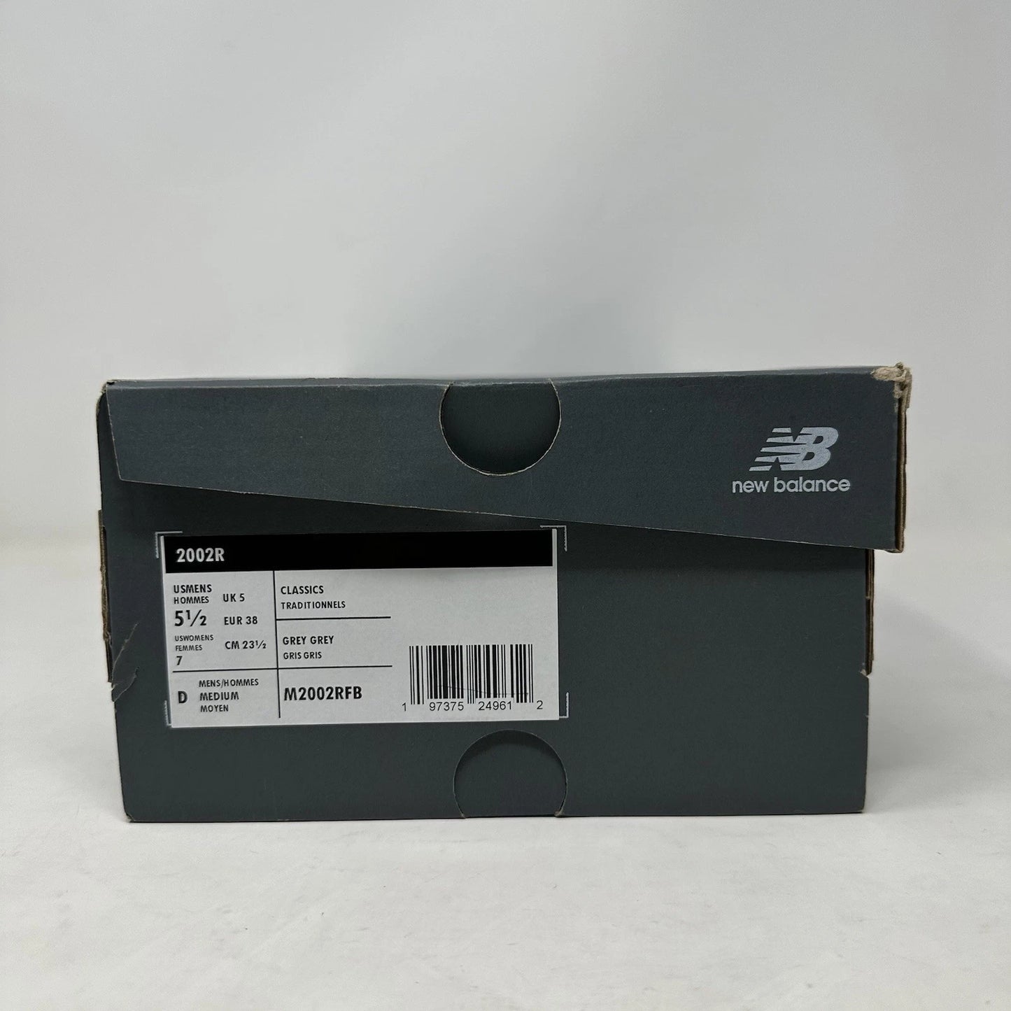 Size 5.5- New Balance 2002R “Magnet Lead” 2024 W/Box - M2002RFB