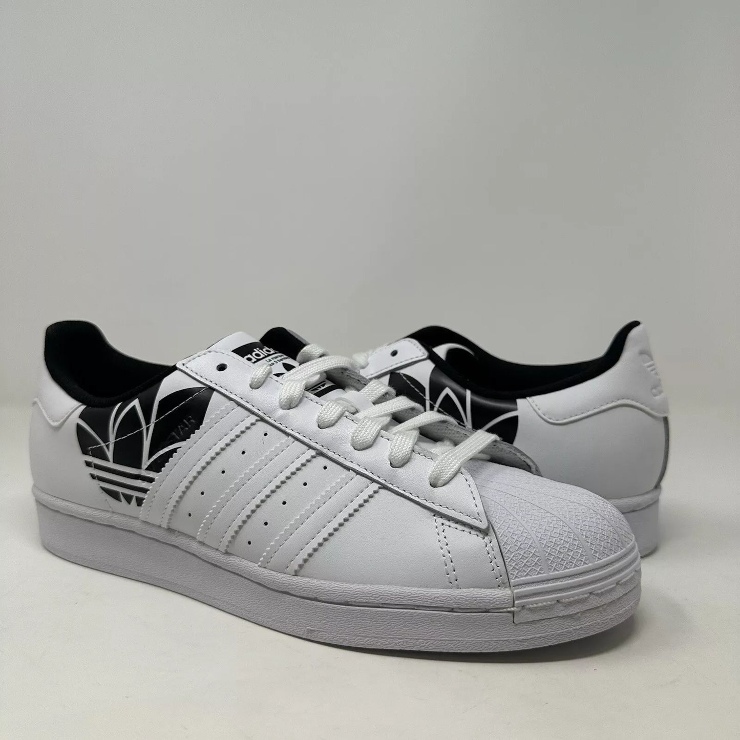 Size 8- Adidas Superstar “White Black Trefoil” 2020 W/Box - FY2824