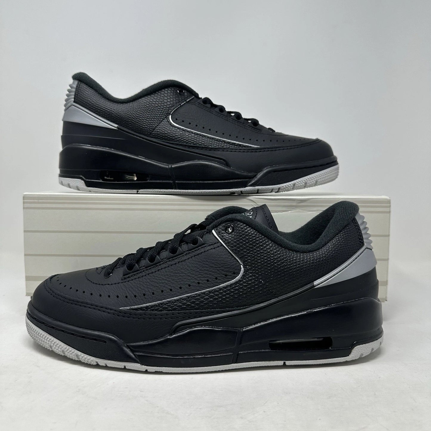 Size 9 - Air Jordan 2/3 “Black Metallic Silver” 2024 W/Box - FD0383-001