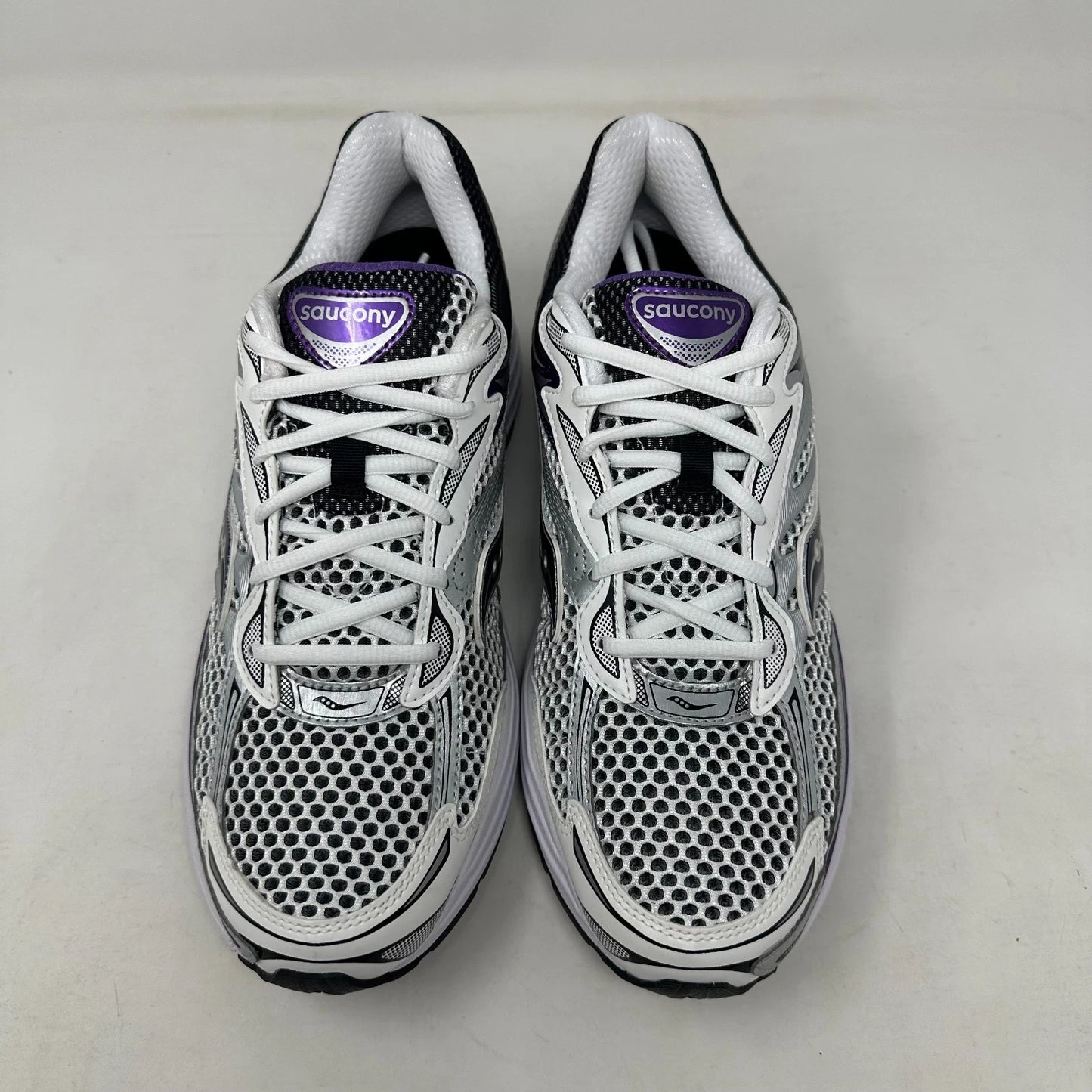 Size 11.5 - Saucony ProGrid Omni 9 "White Black Silver Purple" 2025 W/Box - S70739-10