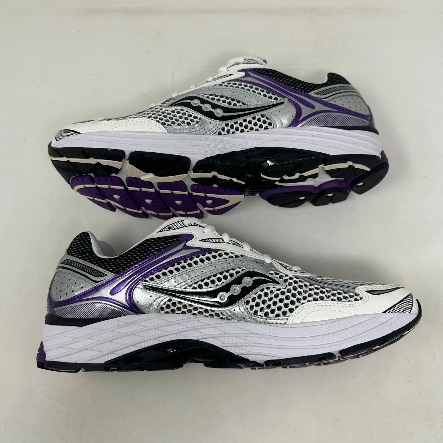 Size 11.5 - Saucony ProGrid Omni 9 "White Black Silver Purple" 2025 W/Box - S70739-10