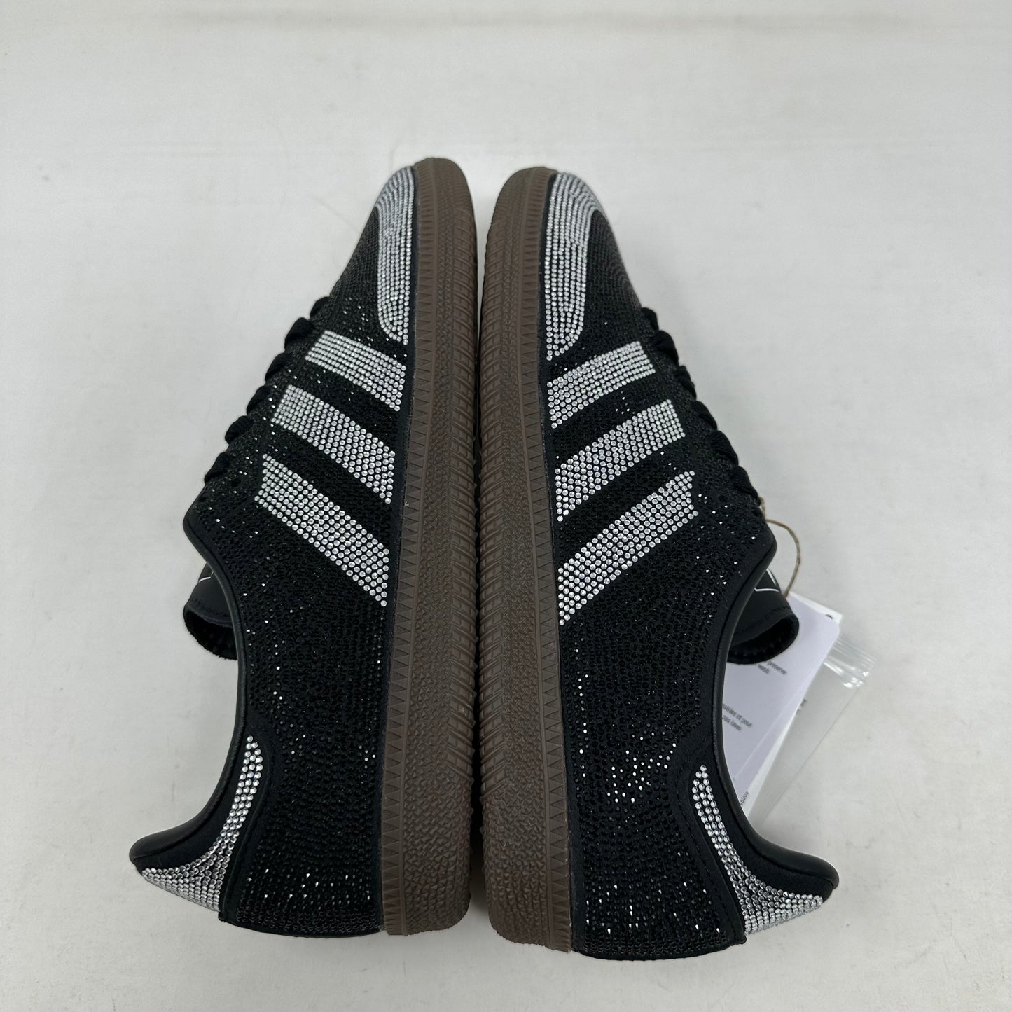 Size 6W- Adidas Samba OG “Black Silver Rhinestones” 2025 W/Box - IH9052