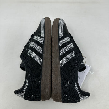 Size 6W- Adidas Samba OG “Black Silver Rhinestones” 2025 W/Box - IH9052