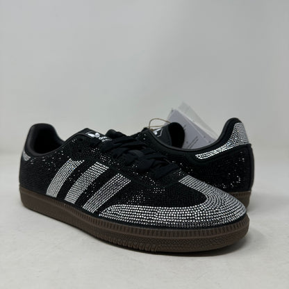 Size 6W- Adidas Samba OG “Black Silver Rhinestones” 2025 W/Box - IH9052