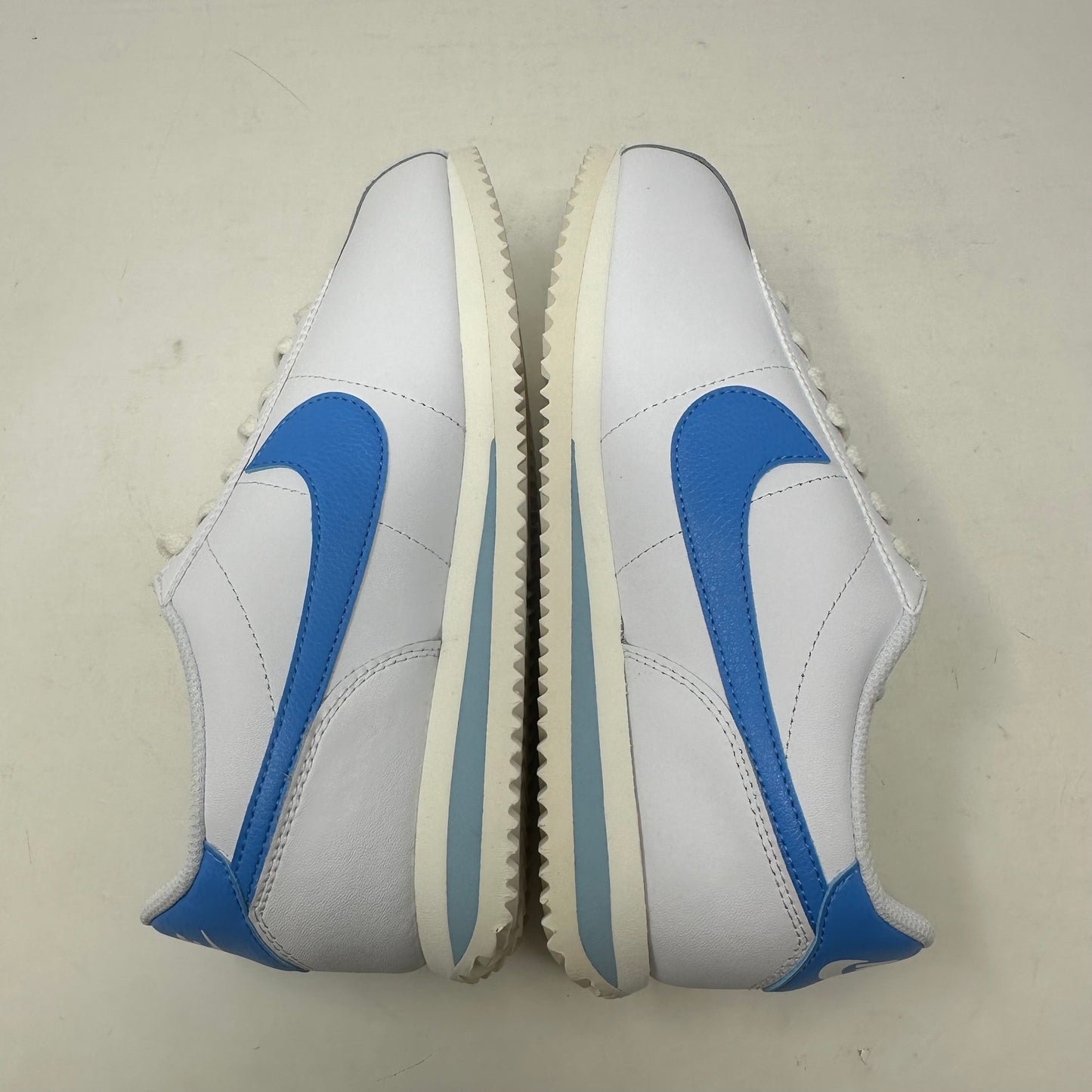 Size 6W- Nike Cortez “White University Blue Sail” 2023 W/Box - DN1791-102