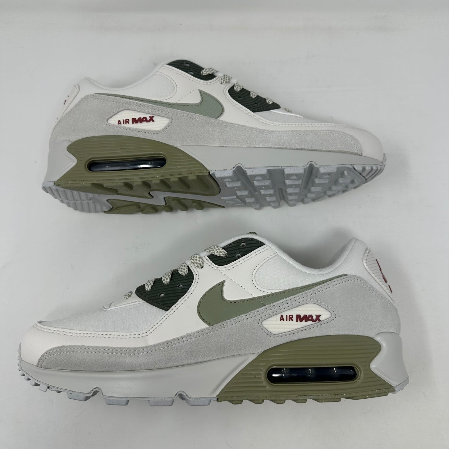 Size 12.5- Nike Air Max 90 “Phantom Neutral Olive” 2023 W/Box - FB9657-002