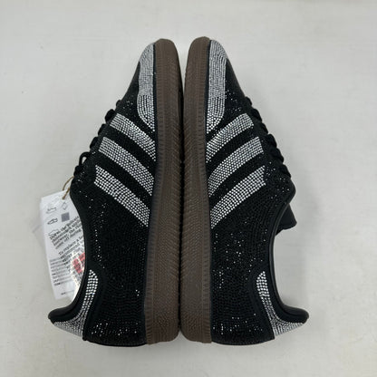 Size 6W- Adidas Samba OG “Black Silver Rhinestones” 2025 W/Box - IH9052