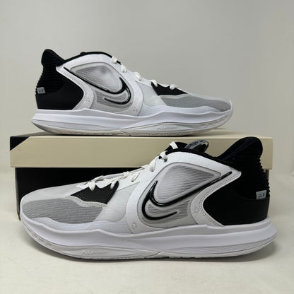 Size 11- Nike Kyrie 5 Low “White Wolf Grey Black” 2022 W/Box - DJ6012-102