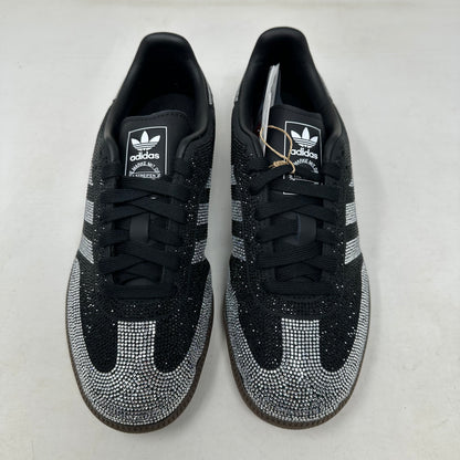 Size 6W- Adidas Samba OG “Black Silver Rhinestones” 2025 W/Box - IH9052