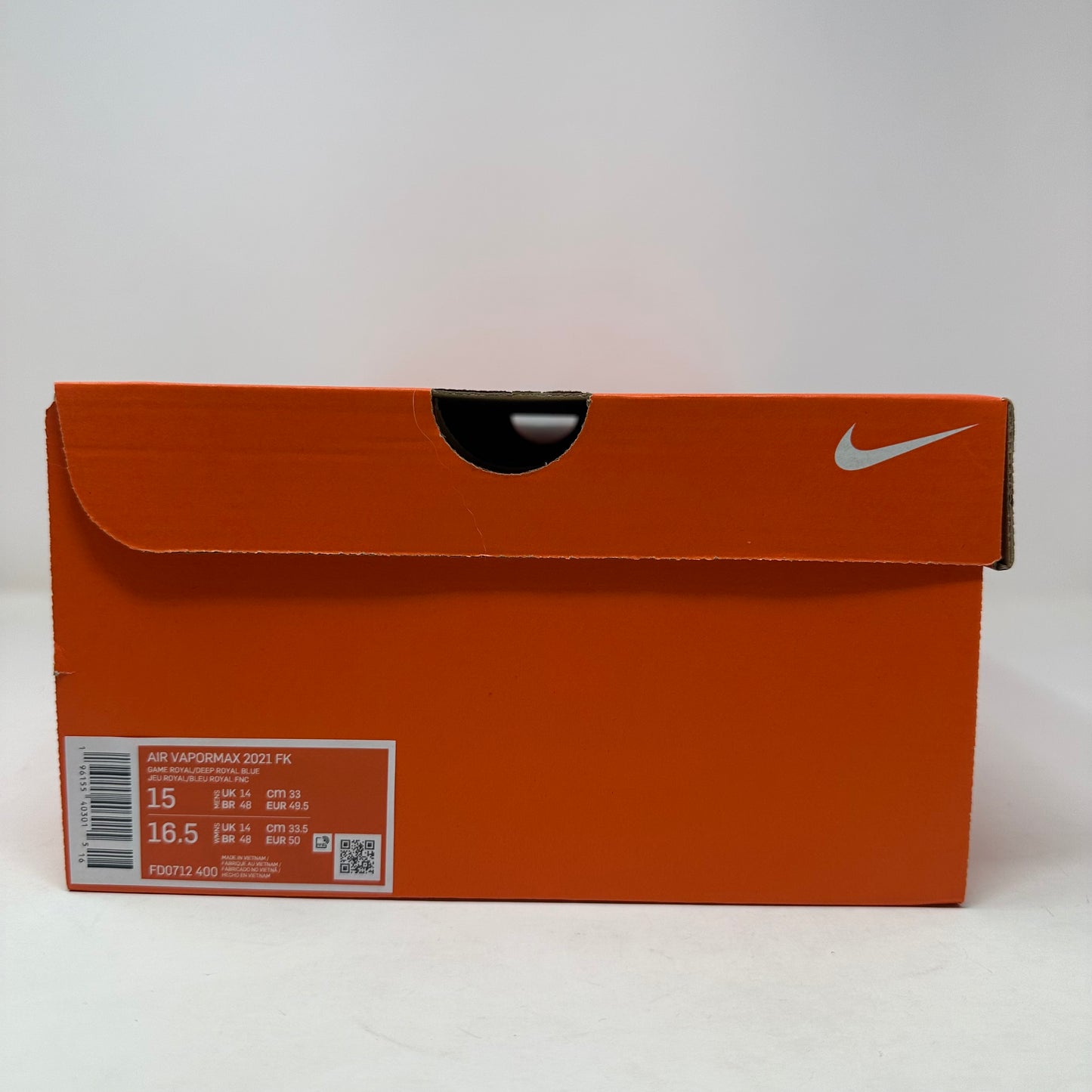 Size 15- Nike Air VaporMax 2021 “Knicks” 2022 W/Box - FD0712-400