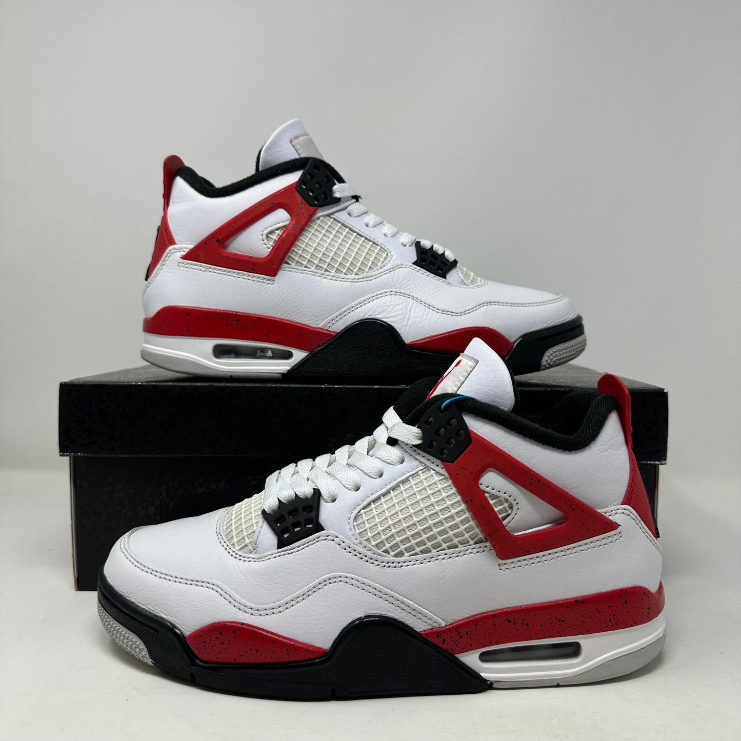 Size 8- Air Jordan 4 Retro “Red Cement” 2023 W/Box - DH6927-161