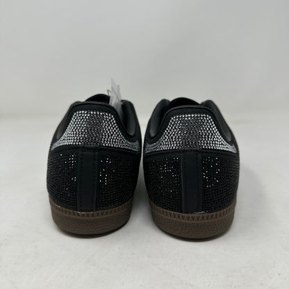 Size 6W- Adidas Samba OG “Black Silver Rhinestones” 2025 W/Box - IH9052
