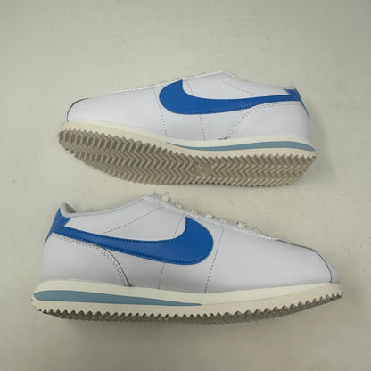 Size 6W- Nike Cortez “White University Blue Sail” 2023 W/Box - DN1791-102