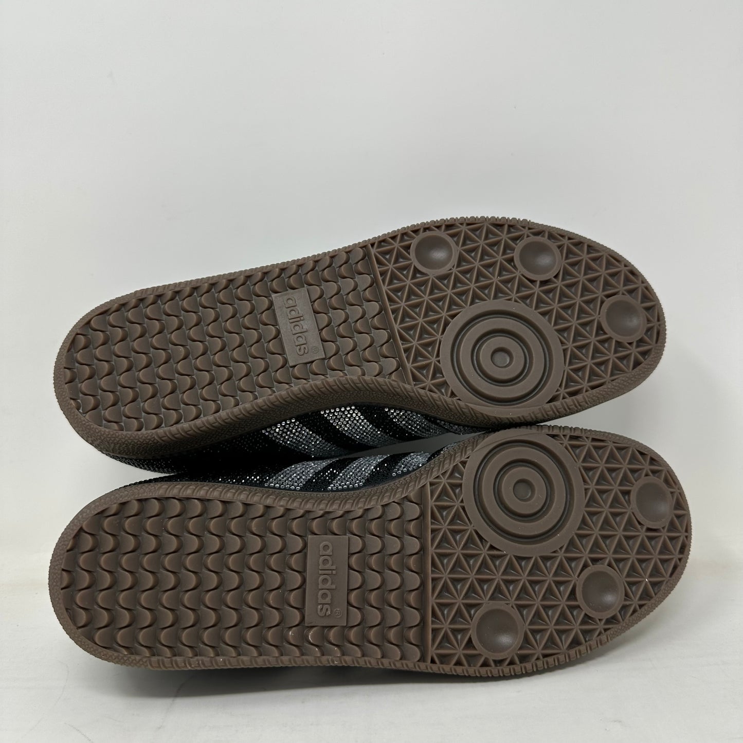 Size 6W- Adidas Samba OG “Black Silver Rhinestones” 2025 W/Box - IH9052