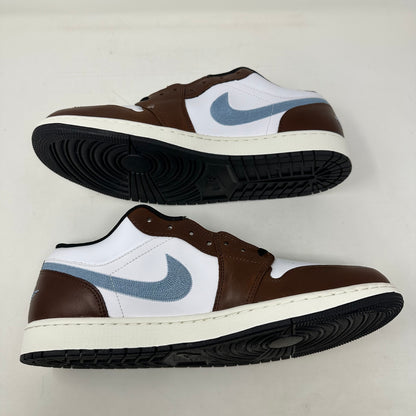 Size 13- Air Jordan 1 Retro Low SE “Brown Blue Grey” 2024 W/Box - FQ7832-142