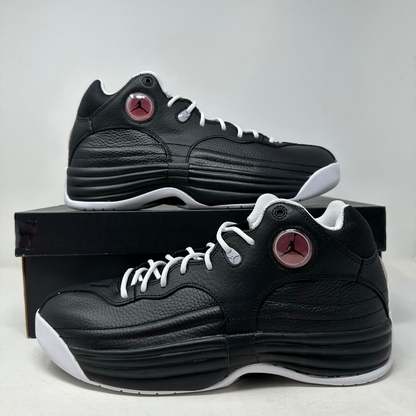 Size 10- Air Jordan Jumpman Team 1 “Black White” 2023 W/Box - FV3928-006