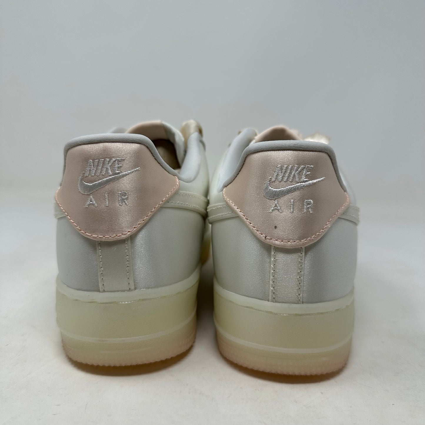 Size 9.5W - Women's Nike Air Force 1 '07 LV8 "Sail Barely Orange" 2024 W/Box - HQ3762-133