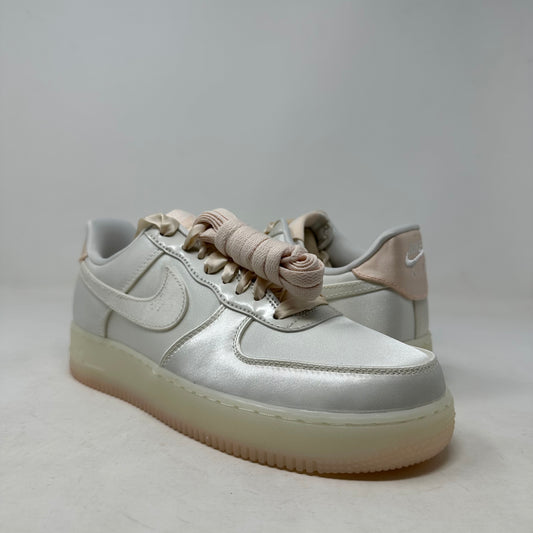 Size 9.5W - Women's Nike Air Force 1 '07 LV8 "Sail Barely Orange" 2024 W/Box - HQ3762-133