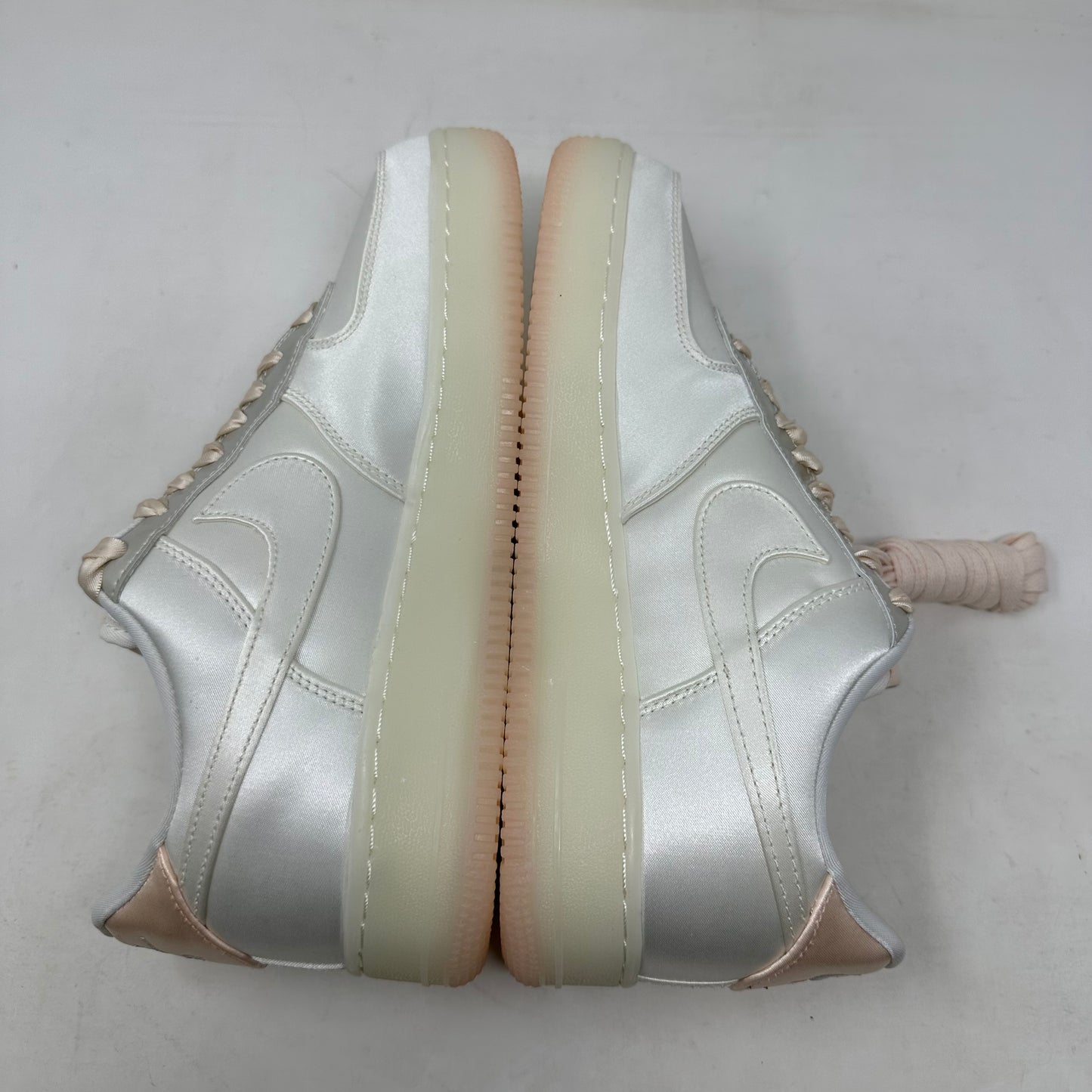Size 9.5W - Women's Nike Air Force 1 '07 LV8 "Sail Barely Orange" 2024 W/Box - HQ3762-133