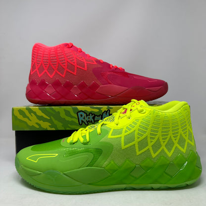 Size 15- PUMA LaMelo Ball MB.01 “Rick and Morty” 2022 W/Box - 376682-01