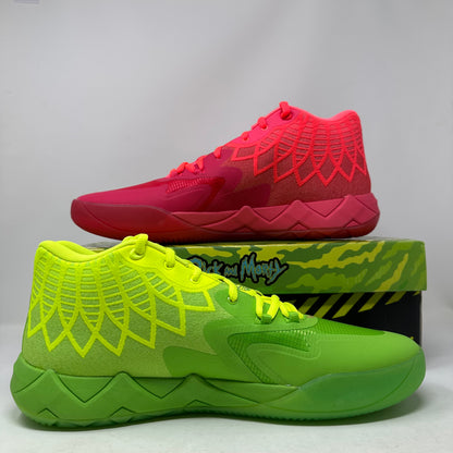Size 15- PUMA LaMelo Ball MB.01 “Rick and Morty” 2022 W/Box - 376682-01