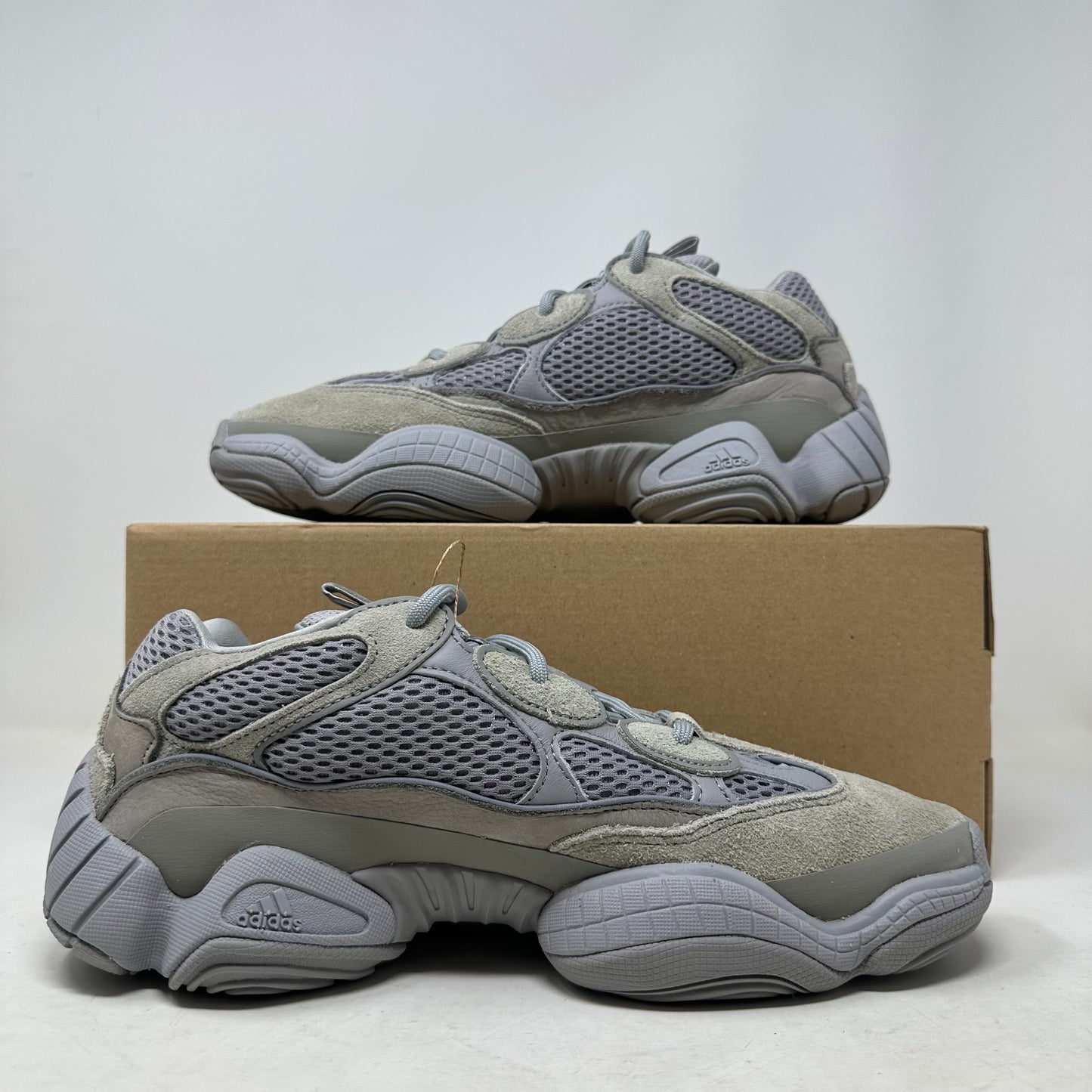 Size 8 - Men's Adidas Yeezy 500 "Stone Salt" 2024 W/Box - IE4783