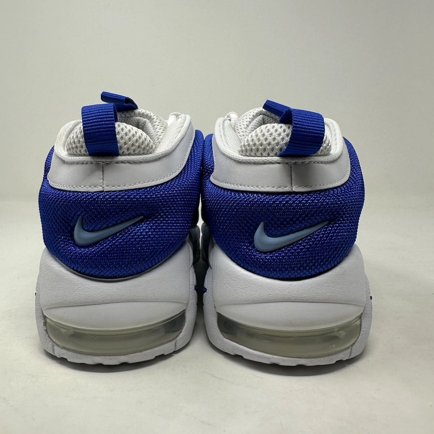 Size 9.5- Nike Air More Uptempo Low “White Hyper Royal” 2024 W/Box - FZ3055-101