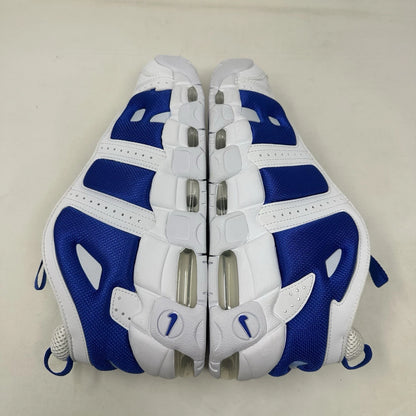 Size 9.5- Nike Air More Uptempo Low “White Hyper Royal” 2024 W/Box - FZ3055-101