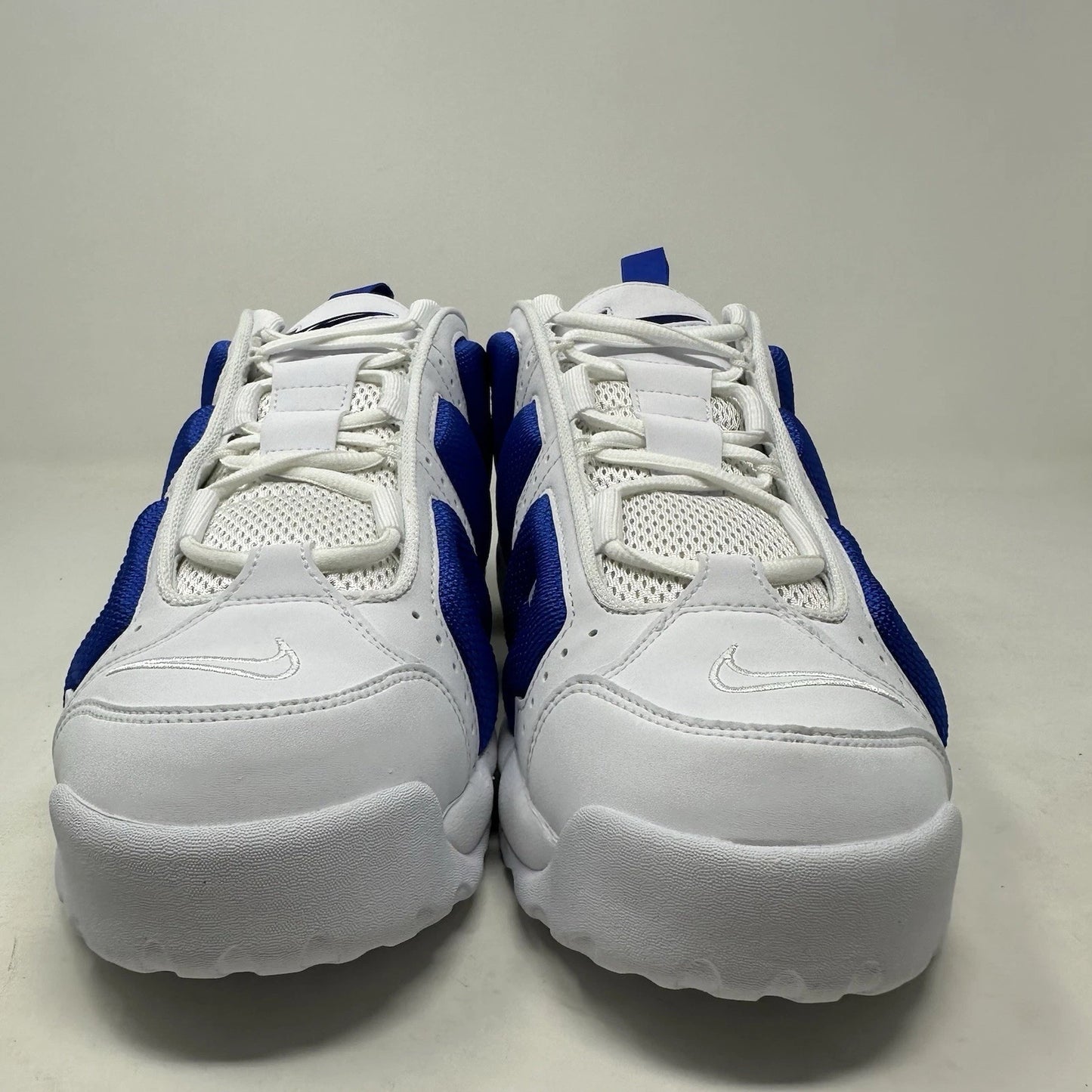 Size 9.5- Nike Air More Uptempo Low “White Hyper Royal” 2024 W/Box - FZ3055-101