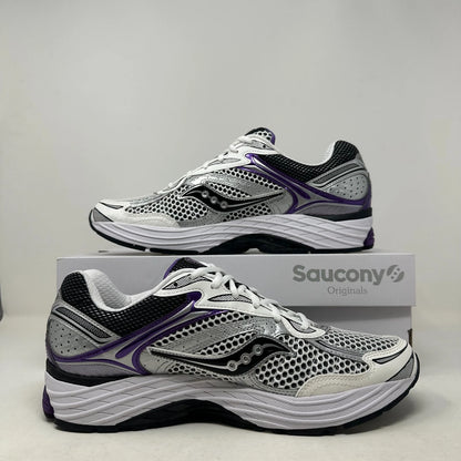 Size 11.5 - Saucony ProGrid Omni 9 "White Black Silver Purple" 2025 W/Box - S70739-10