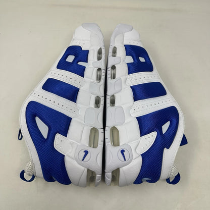 Size 9.5- Nike Air More Uptempo Low “White Hyper Royal” 2024 W/Box - FZ3055-101