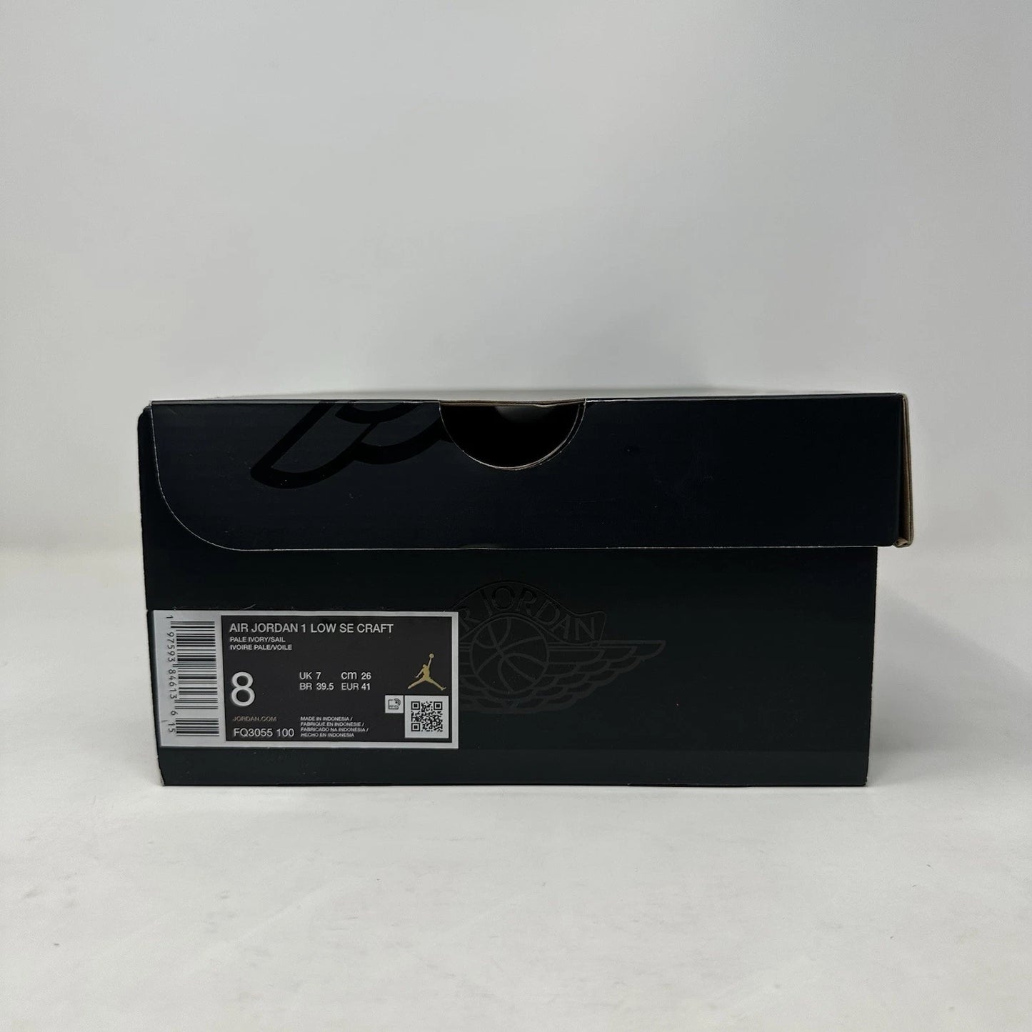 Size 8- Air Jordan 1 Low SE Craft “Pale Ivory” 2024 W/Box - FQ3055-100
