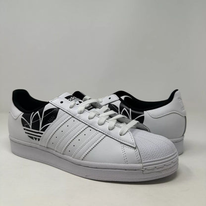 Size 8- Adidas Superstar “White Black Trefoil” 2020 W/Box - FY2824