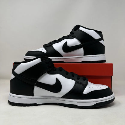 Size 11.5- Nike Dunk Mid “Leather Panda” 2023 W/Box - FQ8784-100