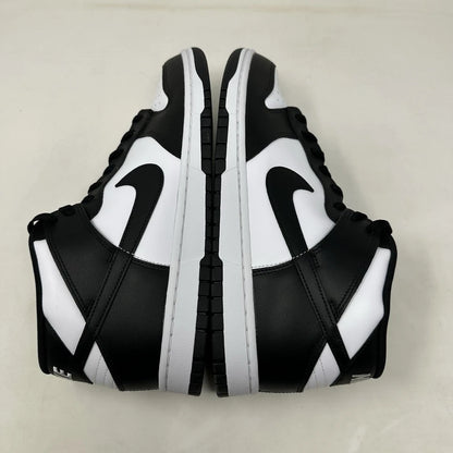 Size 11.5- Nike Dunk Mid “Leather Panda” 2023 W/Box - FQ8784-100