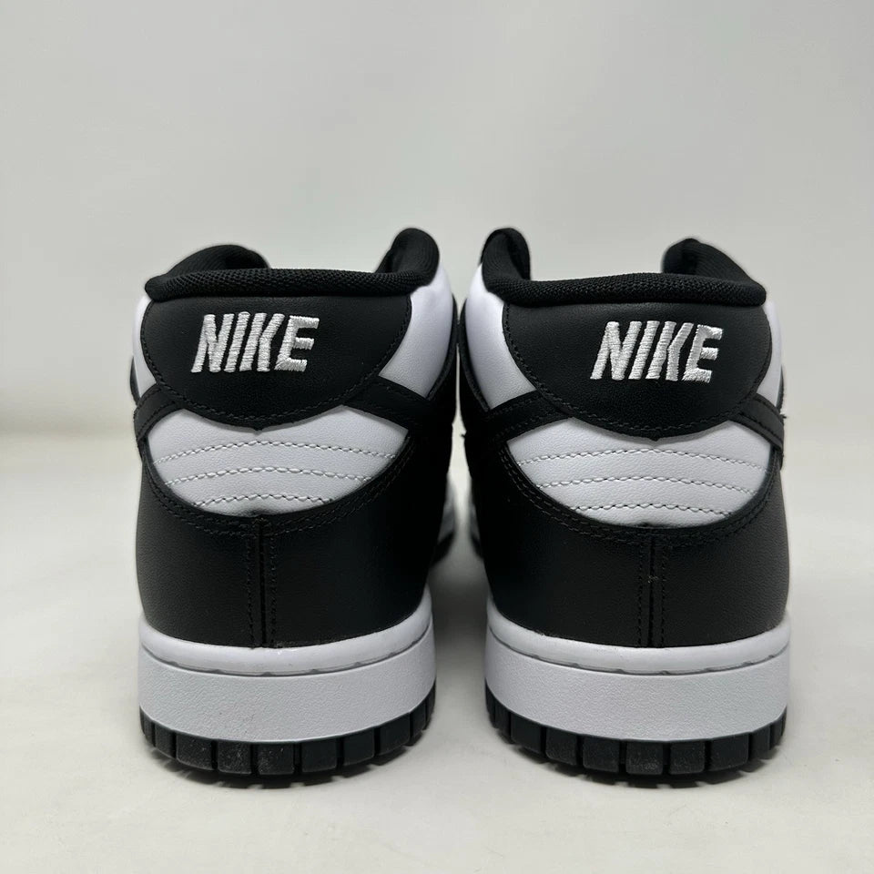 Size 11.5- Nike Dunk Mid “Leather Panda” 2023 W/Box - FQ8784-100