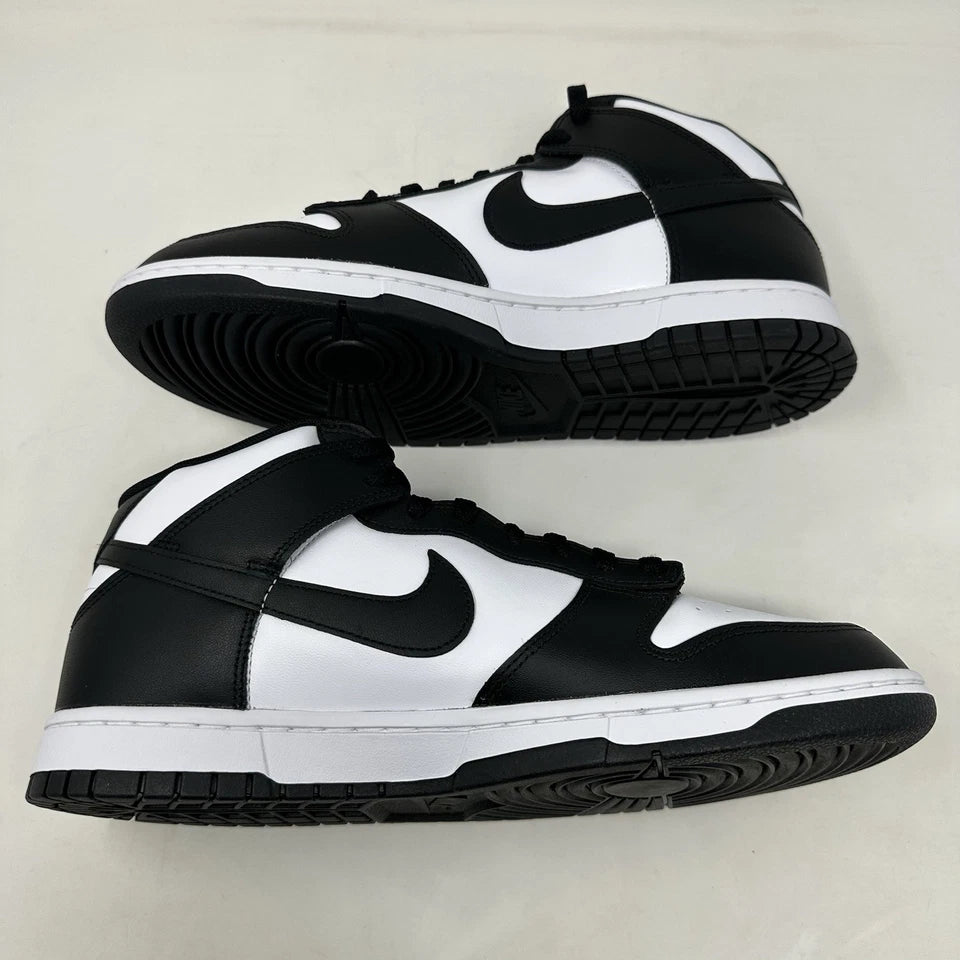 Size 11.5- Nike Dunk Mid “Leather Panda” 2023 W/Box - FQ8784-100